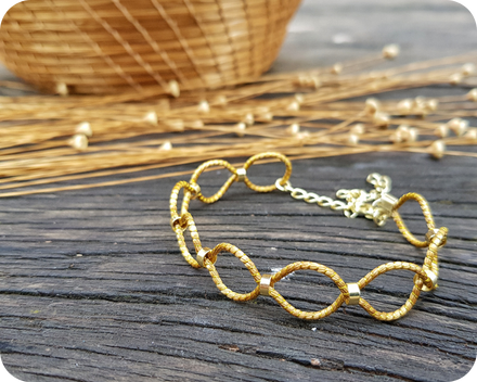 3 Biojóias de Capim Dourado: pulseira
